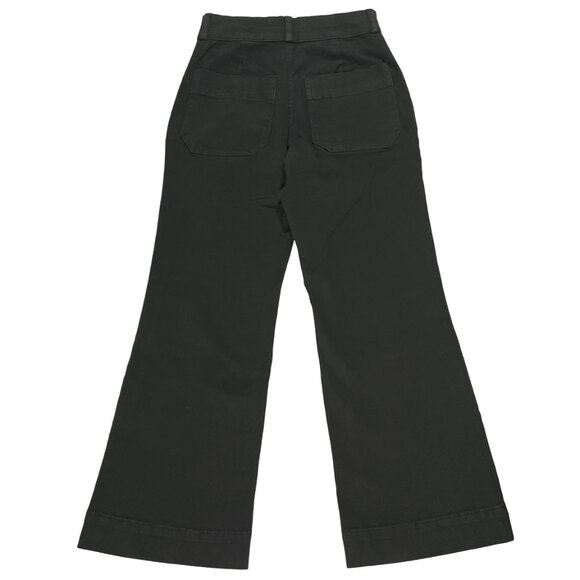 NWT Everlane The Organic Kick Flare Pant Womens 0 Black - Picture 9 of 13